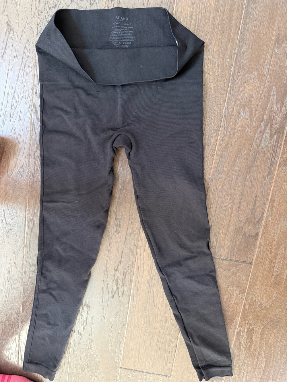 Spanx Black High-Waist Leggings